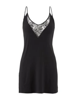 Aubade Lazy Days Kurzes Lounge-Kleid -Leggings Shop Aubade Lazy Days Kurzes Lounge Kleid schwarz RL40 NOIR 2