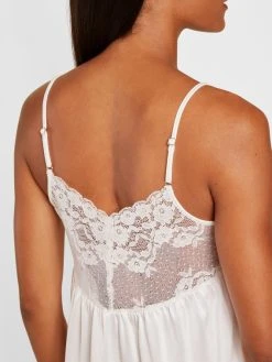 Calida 100% Nature Romance Kurz-Pyjama, Compostable -Leggings Shop Calida 100 Nature Romance Kurz Pyjama Compostable weiss 44192 910 4