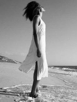 Calida 100% Nature Romance Nachthemd, Länge 120cm -Leggings Shop Calida 100 Nature Romance Nachthemd 120cm weiss 34092 910 2