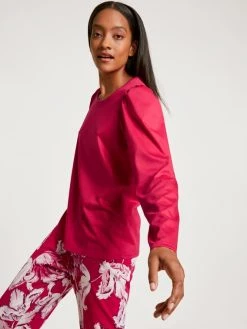 Calida Blooming Nights Pyjama, Lang -Leggings Shop Calida Blooming Nights Pyjama lang rot 43152 176 5