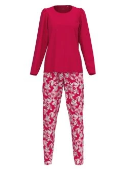 Calida Blooming Nights Pyjama, Lang -Leggings Shop Calida Blooming Nights Pyjama lang rot 43152 176 7