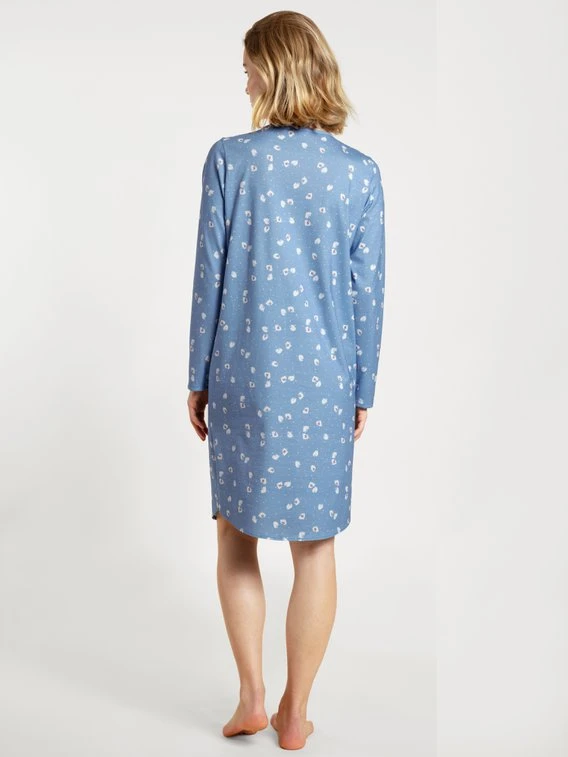 Calida Special Langarm-Nachthemd, Länge 100cm 2 Calida Special Langarm-Nachthemd, Länge 100cm – Bild 2