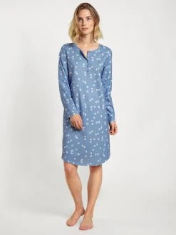 Calida Special Langarm-Nachthemd, Länge 100cm