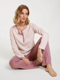 Calida Special Pyjama, Lang -Leggings Shop Calida Cotton Special Pyjama lang violett 40741 324 3