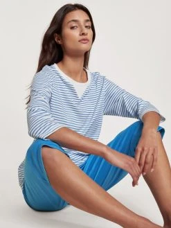 Calida Daylight Dreams 3/4-Pyjama 6 Calida Daylight Dreams 3/4-Pyjama -Leggings Shop Calida Daylight Dreams 3 4 Pyjama blau 42554 474 2