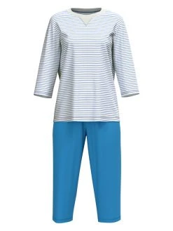 Calida Daylight Dreams 3/4-Pyjama 7 Calida Daylight Dreams 3/4-Pyjama -Leggings Shop Calida Daylight Dreams 3 4 Pyjama blau 42554 474 3