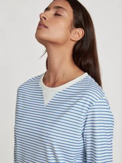 Calida Daylight Dreams Bündchen-Pyjama -Leggings Shop Calida Daylight Dreams Buendchen Pyjama blau 42454 474 2