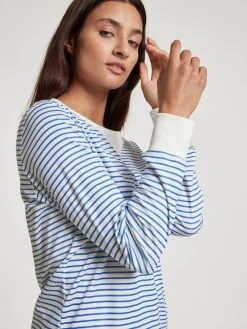 Calida Daylight Dreams Bündchen-Pyjama -Leggings Shop Calida Daylight Dreams Buendchen Pyjama blau 42454 474 5