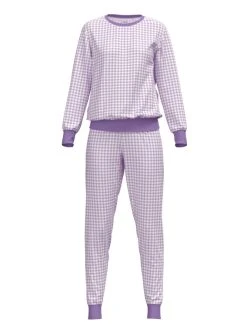 Calida Daylight Dreams Bündchen-Pyjama -Leggings Shop Calida Daylight Dreams Buendchen Pyjama violett 42857 321 6