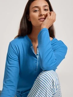 Calida Daylight Dreams Pyjama, Lang 14 Calida Daylight Dreams Pyjama, Lang -Leggings Shop Calida Daylight Dreams Pyjama lang blau 42354 474 6