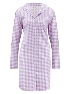 Calida Daylight Dreams Sleepshirt, Durchgeknöpft, Länge 95cm -Leggings Shop Calida Daylight Dreams Sleepshirt durchgeknoepft Laenge 95cm violett 32557 321 6