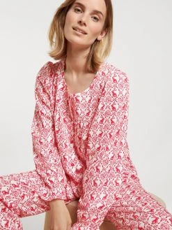 Calida Easter Nights Pyjama, Durchgeknöpft