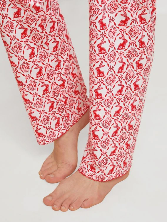 Calida Easter Nights Pyjama, Durchgeknöpft 7 Calida Easter Nights Pyjama, Durchgeknöpft – Bild 7