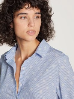 Calida Favourites Daisy Loungedress, Länge 90cm -Leggings Shop Calida Favourites Daisy Loungedress Laenge 90cm blau 30596 382 2