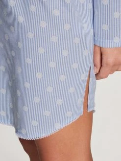 Calida Favourites Daisy Loungedress, Länge 90cm -Leggings Shop Calida Favourites Daisy Loungedress Laenge 90cm blau 30596 382 3