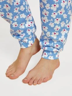 Calida Special Bündchen-Pyjama -Leggings Shop Calida Favourites Special Buendchen Pyjama blau 43646 404 4