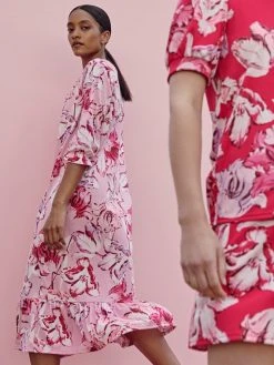 Calida Favourites Tulip Nachthemd, Länge 120cm -Leggings Shop Calida Favourites Tulip Nachthemd Laenge 120cm rosa 35731 294 2