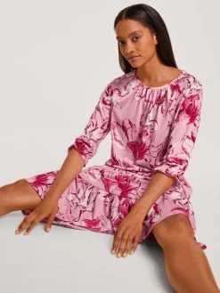 Calida Favourites Tulip Nachthemd, Länge 120cm -Leggings Shop Calida Favourites Tulip Nachthemd Laenge 120cm rosa 35731 294 5