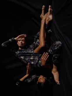 Calida Favourites Universe Loungedress, Länge: 95cm -Leggings Shop Calida Favourites Universe Loungedress blau 35093 339 neu 1