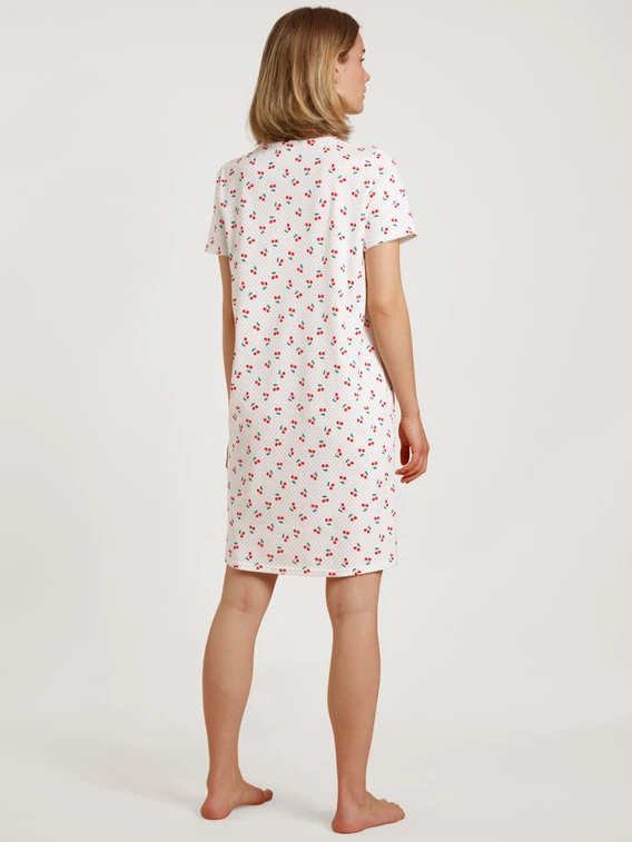 Calida Fruity Dreams Kurzarm-Nachthemd, Länge 95cm 2 Calida Fruity Dreams Kurzarm-Nachthemd, Länge 95cm – Bild 2