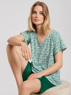 Calida Garden Nights Kurz-Pyjama