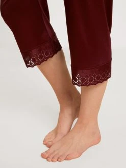 Calida Glamorous Nights 3/4-Pyjama -Leggings Shop Calida Glamorous Nights 3 4 Pyjama rot 44297 177 3