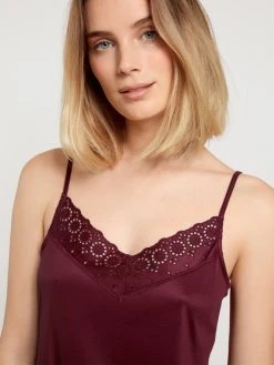 Calida Glamorous Nights Nachthemd Mit Spaghettiträgern, Länge 120cm 12 Calida Glamorous Nights Nachthemd Mit Spaghettiträgern, Länge 120cm -Leggings Shop Calida Glamorous Nights Nachthemd Laenge 120cm rot 34097 177 4