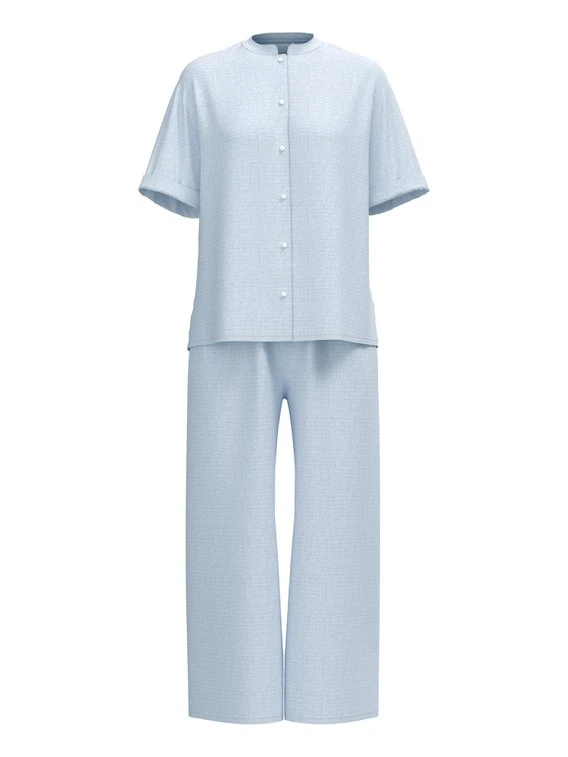 Calida Linen Nights 7/8-Pyjama 9 Calida Linen Nights 7/8-Pyjama – Bild 9