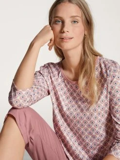 Calida Lovely Nights 3/4-Pyjama -Leggings Shop Calida Lovely Nights 3 4 Pyjama rosa 47056 251 1