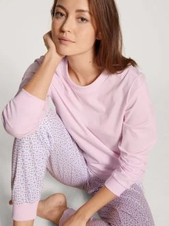 Calida Lovely Nights Bündchen-Pyjama -Leggings Shop Calida Lovely Nights Buendchen Pyjama rosa 47456 242 5