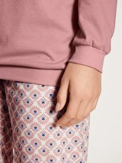 Calida Lovely Nights Bündchen-Pyjama -Leggings Shop Calida Lovely Nights Buendchen Pyjama rosa 47456 251 2
