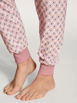 Calida Lovely Nights Bündchen-Pyjama -Leggings Shop Calida Lovely Nights Buendchen Pyjama rosa 47456 251 3