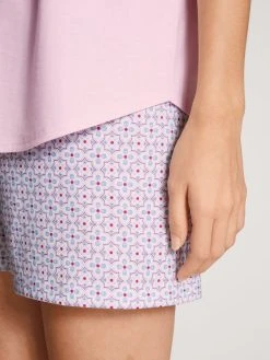 Calida Lovely Nights Kurz-Pyjama 8 Calida Lovely Nights Kurz-Pyjama -Leggings Shop Calida Lovely Nights Kurz Pyjama rosa 47156 242 3