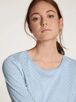 Calida Lovely Nights 3/4-Pyjama 7 Calida Lovely Nights 3/4-Pyjama -Leggings Shop Calida Lovely Nights 3 4 Pyjama blau 47056 383 2