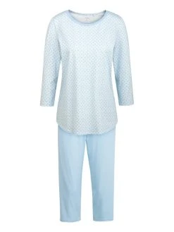 Calida Lovely Nights 3/4-Pyjama 9 Calida Lovely Nights 3/4-Pyjama -Leggings Shop Calida Lovely Nights 3 4 Pyjama blau 47056 383 4