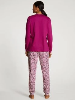 Calida Midnight Dreams Bündchen-Pyjama -Leggings Shop Calida Midnight Dreams Pyjama Buendchen violett 43357 256 1