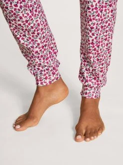 Calida Midnight Dreams Bündchen-Pyjama -Leggings Shop Calida Midnight Dreams Pyjama Buendchen violett 43357 256 4