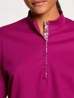 Calida Midnight Dreams Bündchen-Pyjama -Leggings Shop Calida Midnight Dreams Pyjama Buendchen violett 43457 256 2