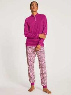 Calida Midnight Dreams Bündchen-Pyjama