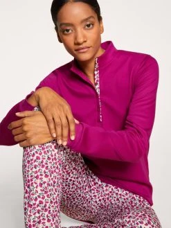 Calida Midnight Dreams Bündchen-Pyjama -Leggings Shop Calida Midnight Dreams Pyjama Buendchen violett 43457 256 5