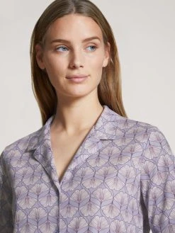 Calida Midsummer Dreams Pyjama, Durchgeknöpft -Leggings Shop Calida Midsummer Dreams Pyjama durchgeknoepft blau 40839 354 1622640078