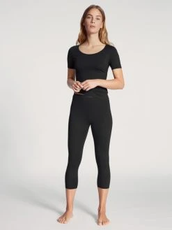 Calida Natural Comfort 3/4-Leggings -Leggings Shop Calida Natural Comfort Leggings 3 4 schwarz 27038 992 2