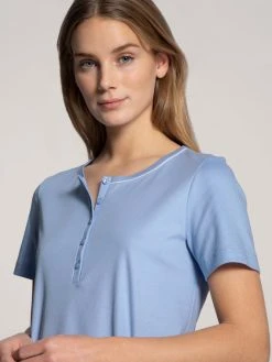 Calida Night Lovers Kurz-Pyjama -Leggings Shop Calida Night Lovers Kurz Pyjama blau 43429 339 4