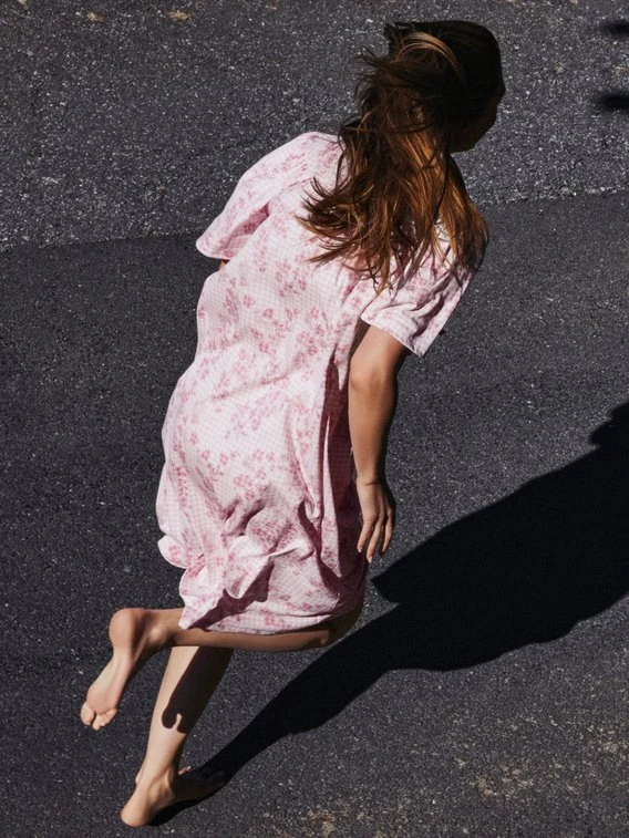 Calida Soft Cotton Kurzarm-Nachthemd, Länge 110cm 4 Calida Soft Cotton Kurzarm-Nachthemd, Länge 110cm – Bild 4