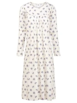 Calida Soft Cotton Langarm-Nachthemd, Länge 110cm -Leggings Shop Calida Soft Cotton Langarm Nachthemd Laenge 110cm rosa 33000 242 3