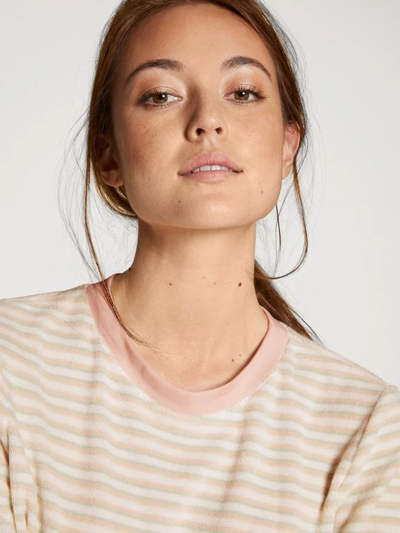 Calida Soft Dreams Bündchen-Pyjama 3 Calida Soft Dreams Bündchen-Pyjama – Bild 3