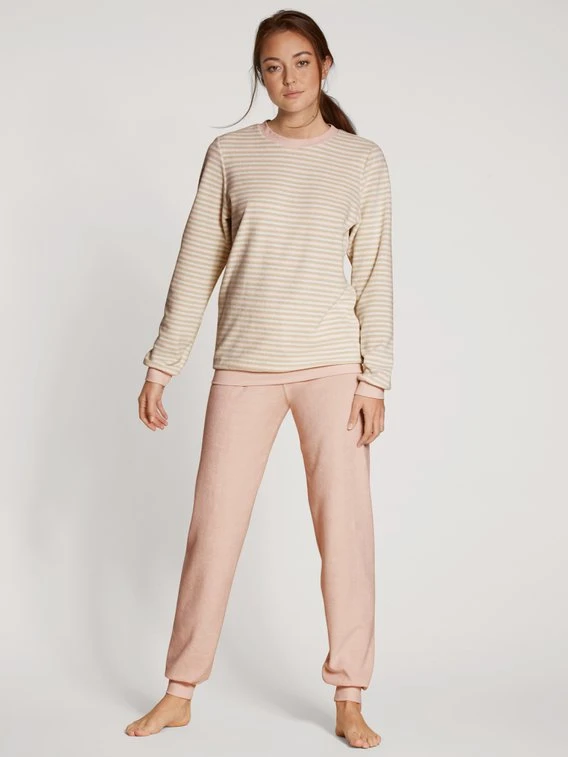 Calida Soft Dreams Bündchen-Pyjama 1 Calida Soft Dreams Bündchen-Pyjama