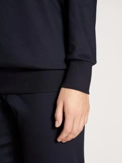 Calida Soulmate Bündchen-Pyjama -Leggings Shop Calida Soulmate Buendchen Pyjama blau 43100 339 3