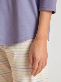 Calida Special 3/4-Pyjama -Leggings Shop Calida Special 3 4 Pyjama violett 40641 371 3