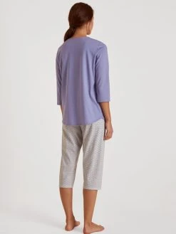Calida Special 3/4-Pyjama -Leggings Shop Calida Special 3 4 Pyjama violett 40641 745 1
